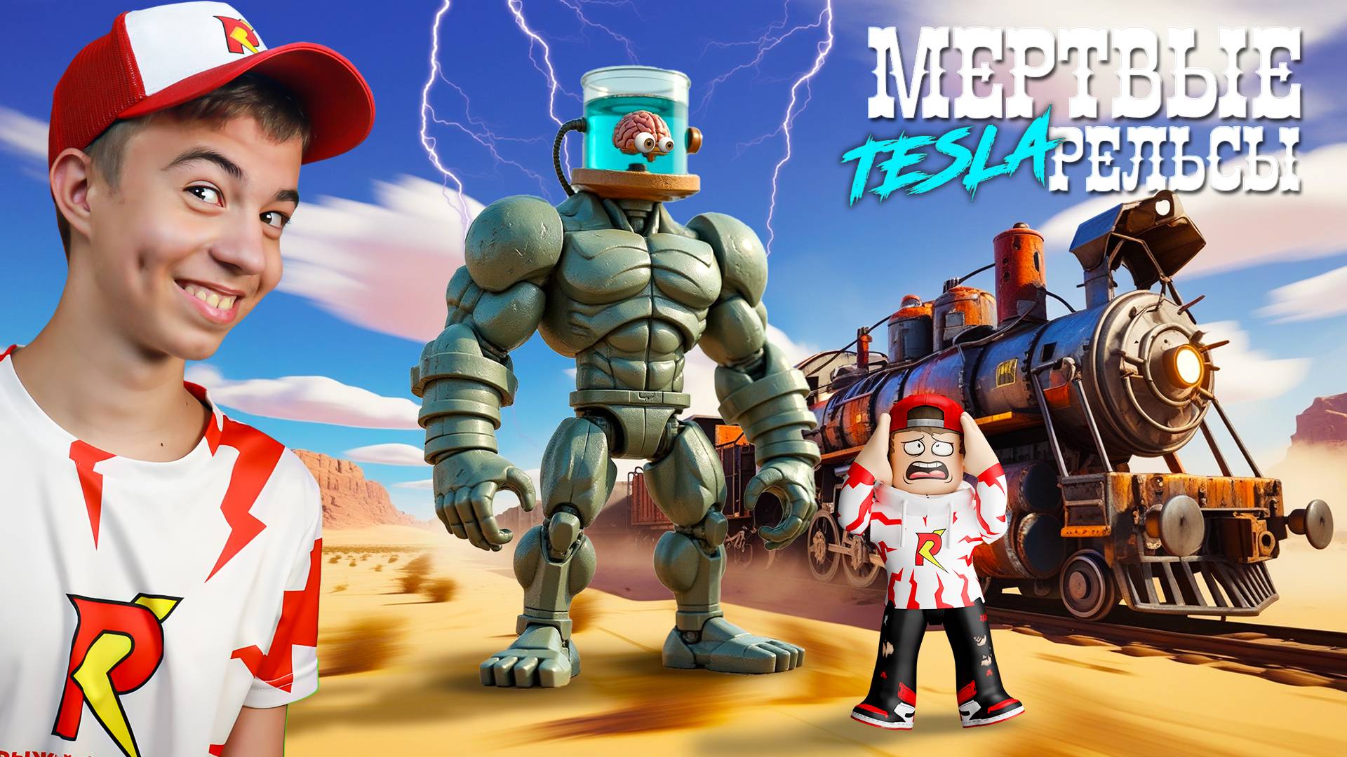 ⚡️ТЕСЛА СБЕЖАЛ? ➢ Мертвые Рельсы РОБЛОКС смотреть онлайн