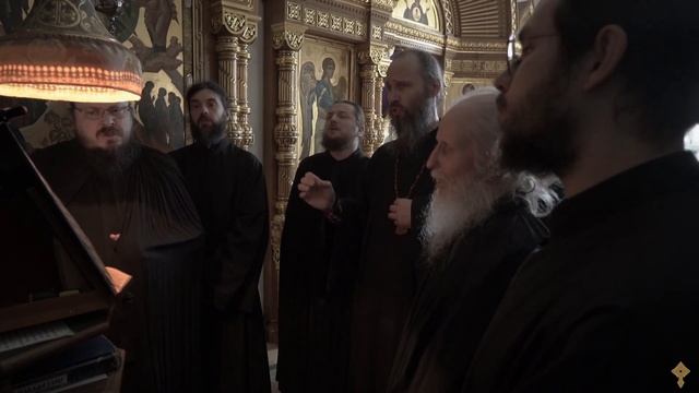 «Вечери Твоея тайныя...» Песнопение Великого четверга смотреть онлайн