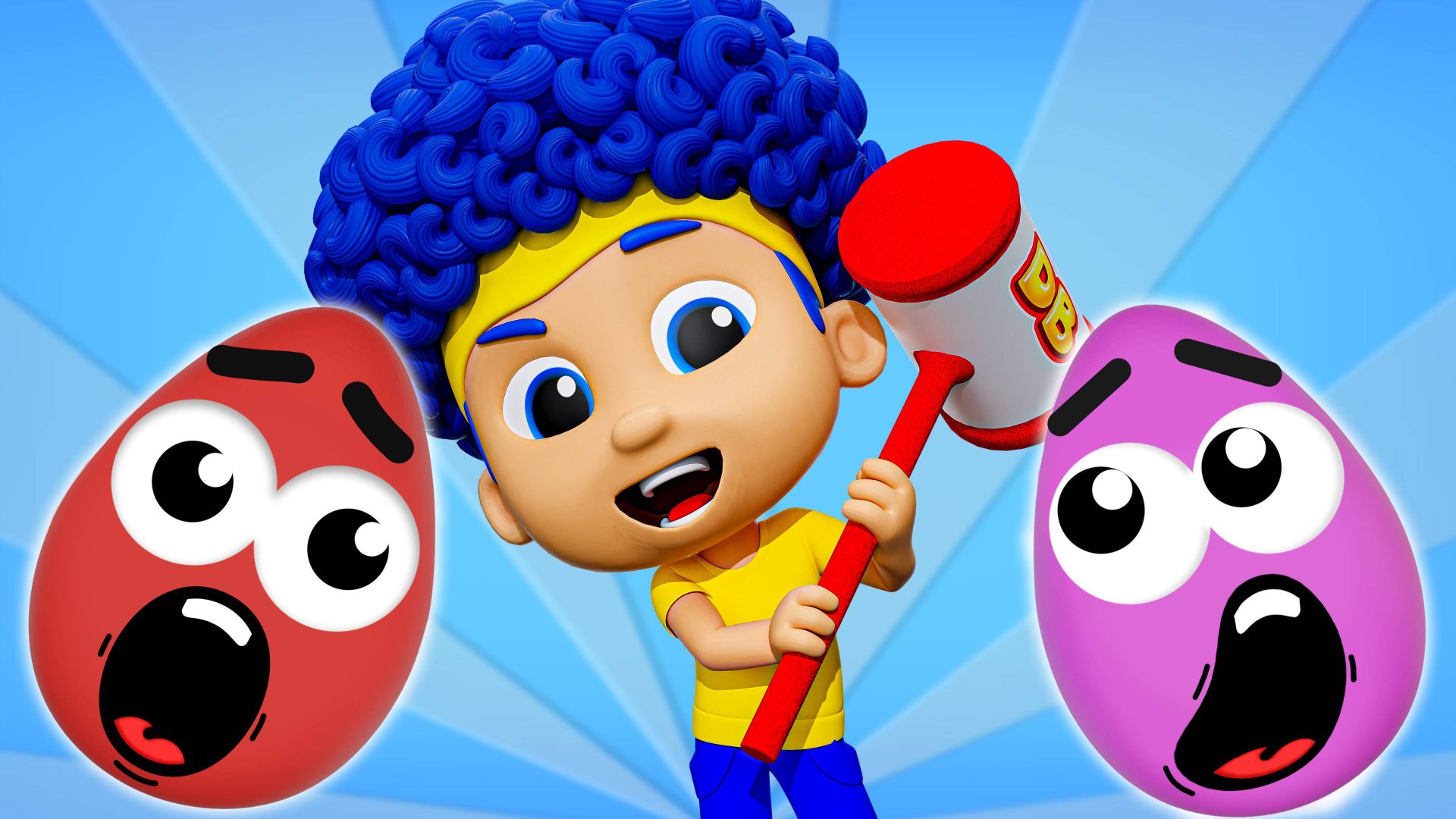 Сюрпризы из яиц (С мультяшными героями!) | D Billions Детские Песни