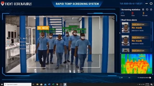 Thermal Camera Demo - Group of People смотреть онлайн