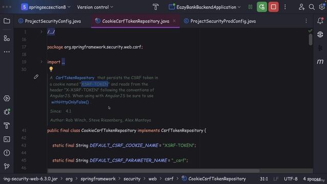 089 Implementing CSRF token solution inside backend application - Part 1 смотреть онлайн