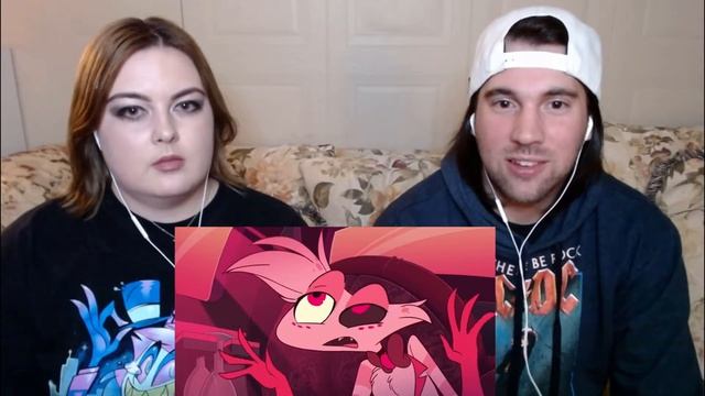 HAZBIN HOTEL BLIND COUPLE REACTION!! смотреть онлайн