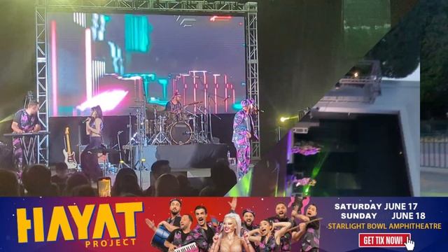 Hayat Project Starlight Concert Clip First Night June 17 смотреть онлайн