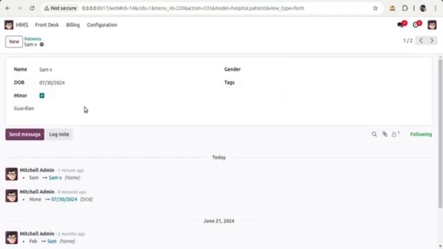 Обязательные Невидимые атрибуты, доступные только для чтения, В Odoo смотреть онлайн