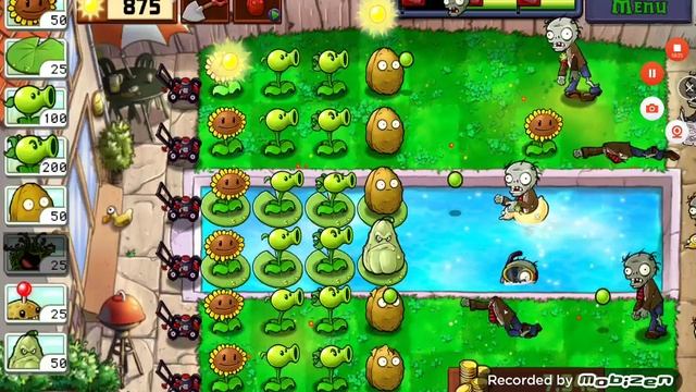 Челенж Часть  8 Зомби против растения