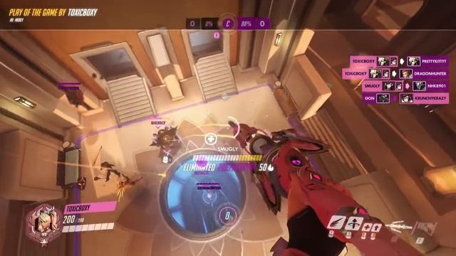 Competitive Overwatch // Mercy - Play of the Game // Battle Angel смотреть онлайн