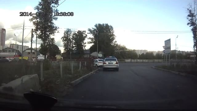 Щербинка ГИБДД 6мин45сек под надзором