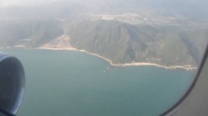 о.Хайнань, г.Санья. Аэропорт _Феникс_ заход на посадку, Андрей & Юля