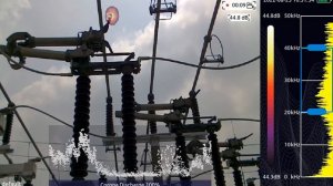 Коронные разряды на изоляторах