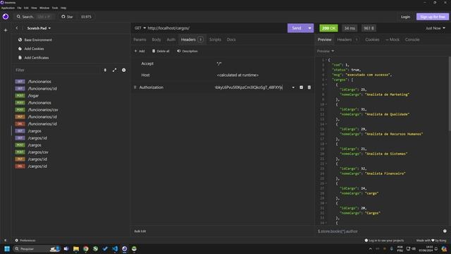 2024 - Rest API PHP - Parte 6 - Validar Token JWT para acesso a Rotas смотреть онлайн