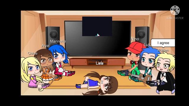 Mlb characters react to Marinette's past as Jabami Yumeko [Gacha club] смотреть онлайн