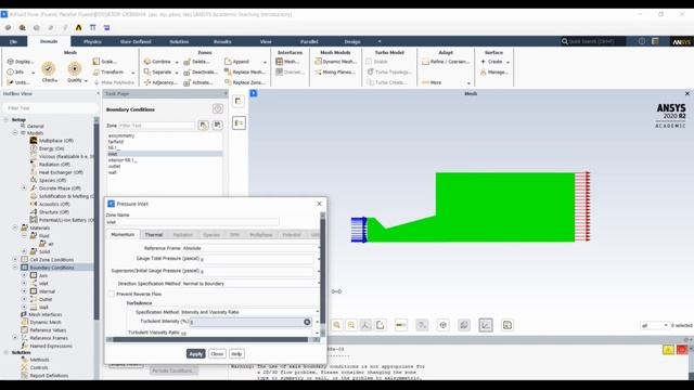 Ansys Fluent Setup | Overview of Setup Tools | Boundary Conditions | Nozzle CFD смотреть онлайн