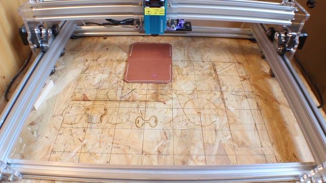 Leather Engraving with ElesksMaker A3 Pro смотреть онлайн