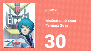 Мобильный воин Гандам Зета 30 серия (аниме-сериал, 1985)