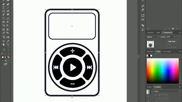 Speed Art 52 : رسم مشغل الأغاني بإستعمال إلستريتور смотреть онлайн