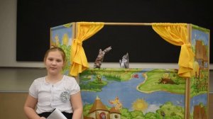 Спектакль школьного кукольного театра по произведению С.Михалкова "Кошки-мышки"