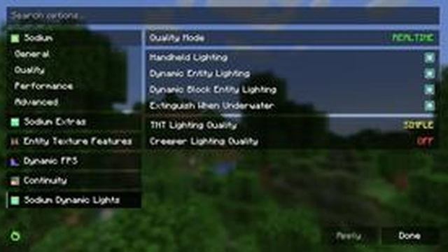 Скачать мод Sodium Options Mod Compat [1.21.4], [1.21.1], [1.20.1], [1.20] смотреть онлайн
