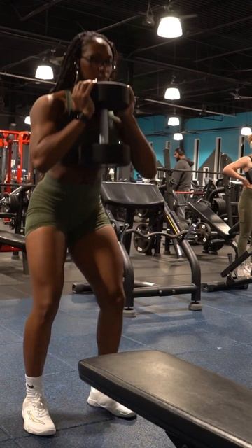 Join me for a full body push day #workoutmotivation #fitness смотреть онлайн