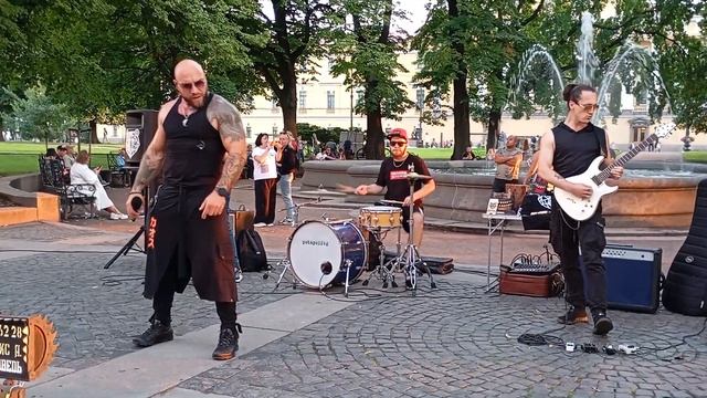 УЛИЧНЫЕ МУЗЫКАНТЫ ПИТЕРА, гр.МЕДВЕДЬ (5) 07.08.24. смотреть онлайн
