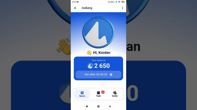 Новый AirDrop в Телеграм - Iceberg. Аналог NotCoin только ещё проще! смотреть онлайн