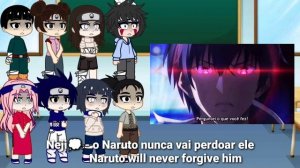 Naruto's friends react to Naruto as Anos | Gacha Art