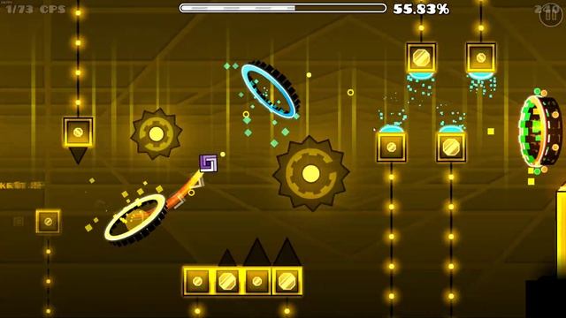 Geometry Dash Level Showcase #57 | Solar III By Talia, ZCerberus (Me) & More