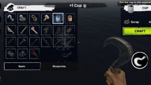 Survival&games. Прохождение выживание на плоту 1