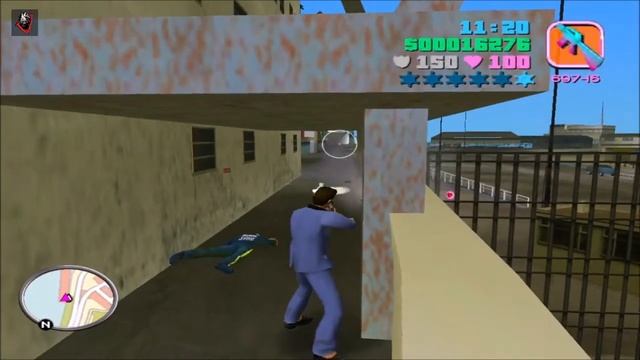 Go to the Chartered Libertine Lines boat at the docks GTA VICE CITY Mission - 51 Game Play Video смотреть онлайн