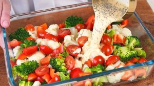 Это так вкусно, что я готовлю его почти каждый день! Здоровый рецепт брокколи и цветной капусты!