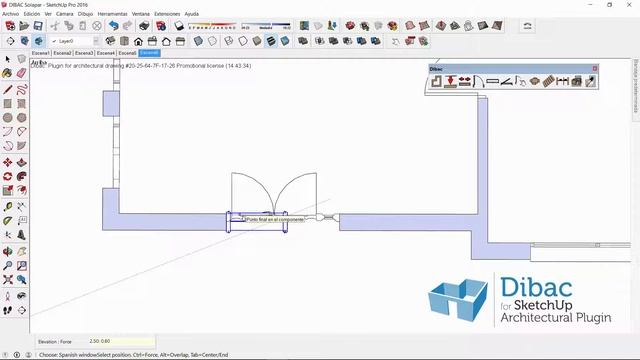 Overlap joinery - Dibac for SketchUp смотреть онлайн