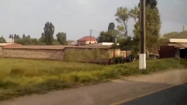 Вид из окна автобуса дорога Баку - Астара часть 13 смотреть онлайн