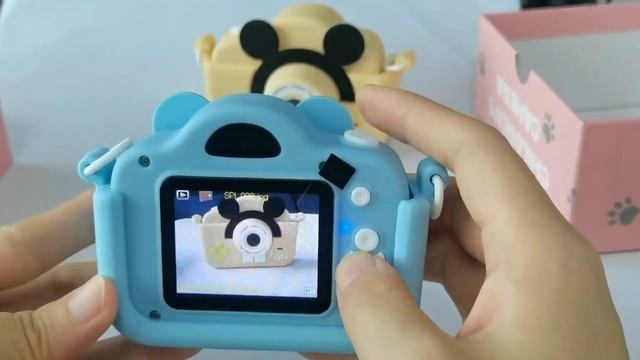 P4 CARTOON MICKEY SILICONE COVER CHILDREN’S CAMERA#camera #video #instagram #toys#gift #cartoon смотреть онлайн