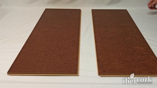 Пробковое покрытие Ibercork EasyCork Леон маррон смотреть онлайн