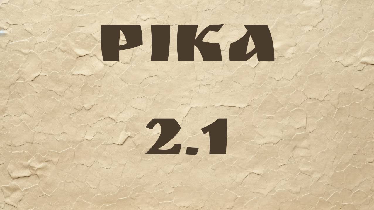 Pika 2.1