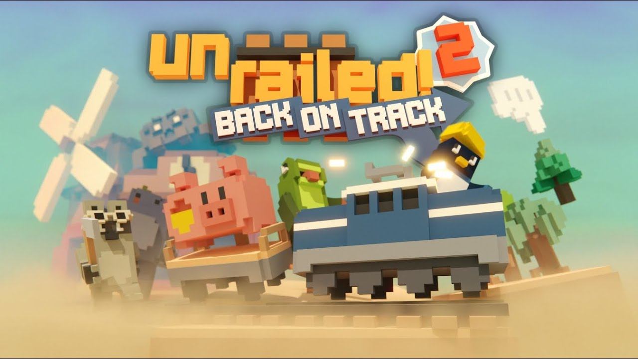 ОБЗОР Unrailed 2 Back On Track DEMO