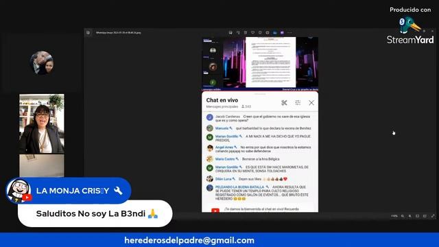 Gerardo del Batallón pide réplica d la entrevista realizada a Margarita y se la damos con respecto.