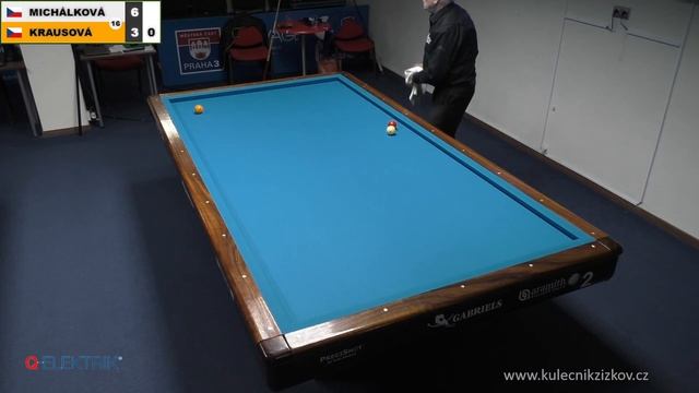 Czech Championship | 3-cushion | FINAL | Veronika Krausová v Irena Michálková смотреть онлайн