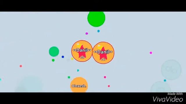 Agar.io на телефоне New Skins Star Ball.