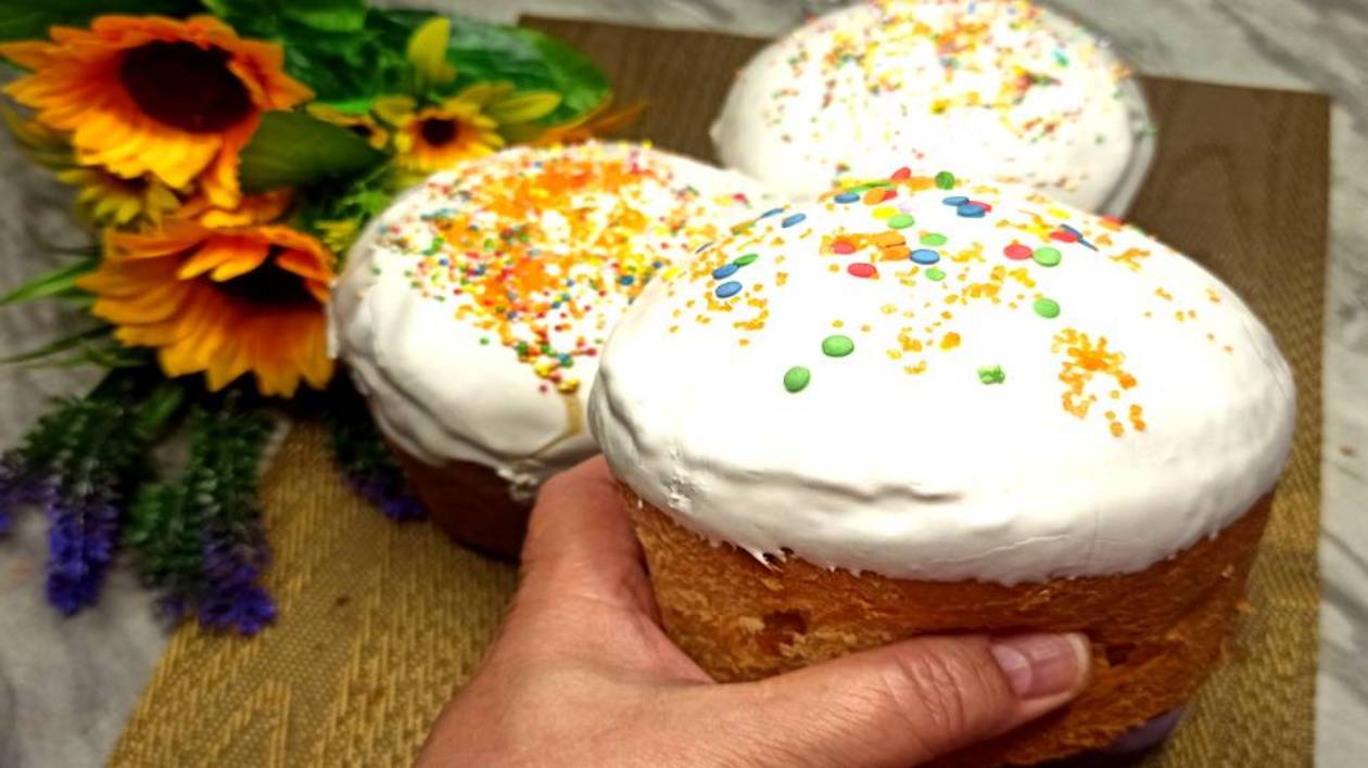 Рецепт кулича на пасху просто шикарный! Кулич всем куличам кулич- быстро, вкусно и бюджетно.