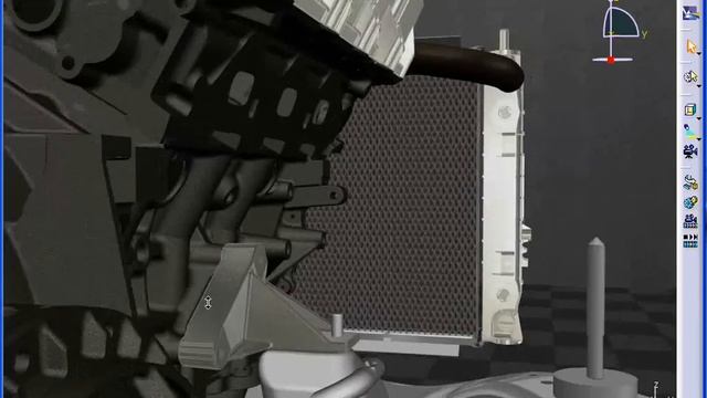 Catia photo real engine model смотреть онлайн