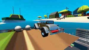 ДЛЯ ЧЕГО НУЖНО СТОЛЬКО АВТОБУСОВ? Гоша и Чич. Испытания для машин в игре Beamng drive.