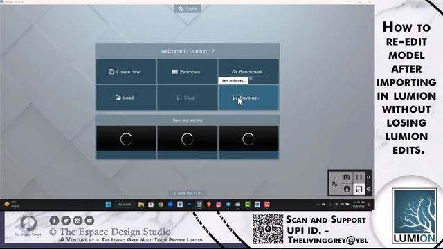How to re-edit the model after importing in Lumion without losing Lumion edits. #lumion #hindi смотреть онлайн