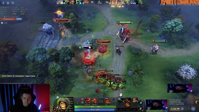 ГОЛОВАЧ СГОРЕЛ НА НСА +КОНФЛИКТ? #lenagolovach #головач #dota2 смотреть онлайн