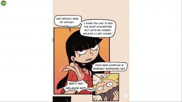 Poor Arnold | Helga x Arnold Comic Dub