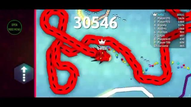 Snake.io Mod Menu Gameplay - Scored 100,000 World Record 😯 #snakeio #gaming #gameplay
