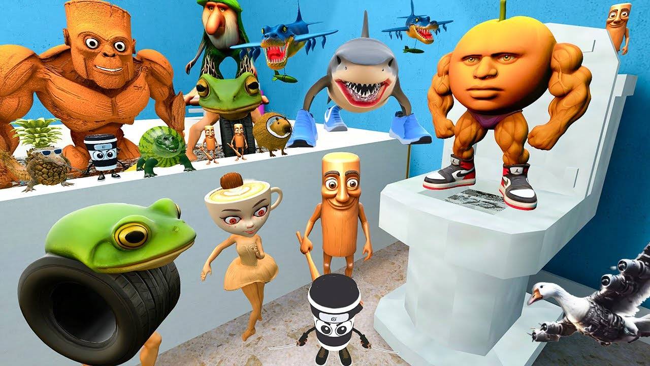 ИТАЛЬЯНСКИЙ СКИБИДИ ТУАЛЕТ С ИСКУССТВЕННЫМ ИНТЕЛЛЕКТОМ, СЕМЬЯ МЕМОВ BRAINROT ТРАЛАЛЕРО, ТРАЛАЛА ТУНГ смотреть онлайн