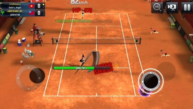 Ultimate Tennis 2021: Dale's_Angel vs Taiwan player (hack direction???) смотреть онлайн