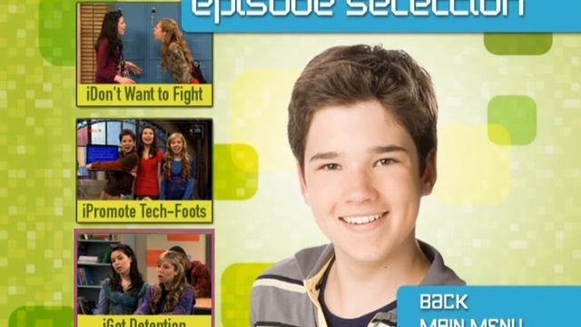 iCarly Season 1 Volume 2 DVD Menu Walkthrouh 2009 Disc 1 смотреть онлайн