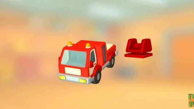 Грузовичок Лева Збираємо пожежну машину Leo the truck Fire truck смотреть онлайн