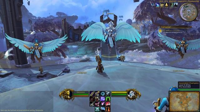 The Archon's Answer - WoW Quest 60219 Playthrough In 4K 60fps